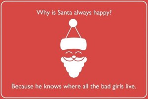funny-Santa-Claus-happy-bad-girls